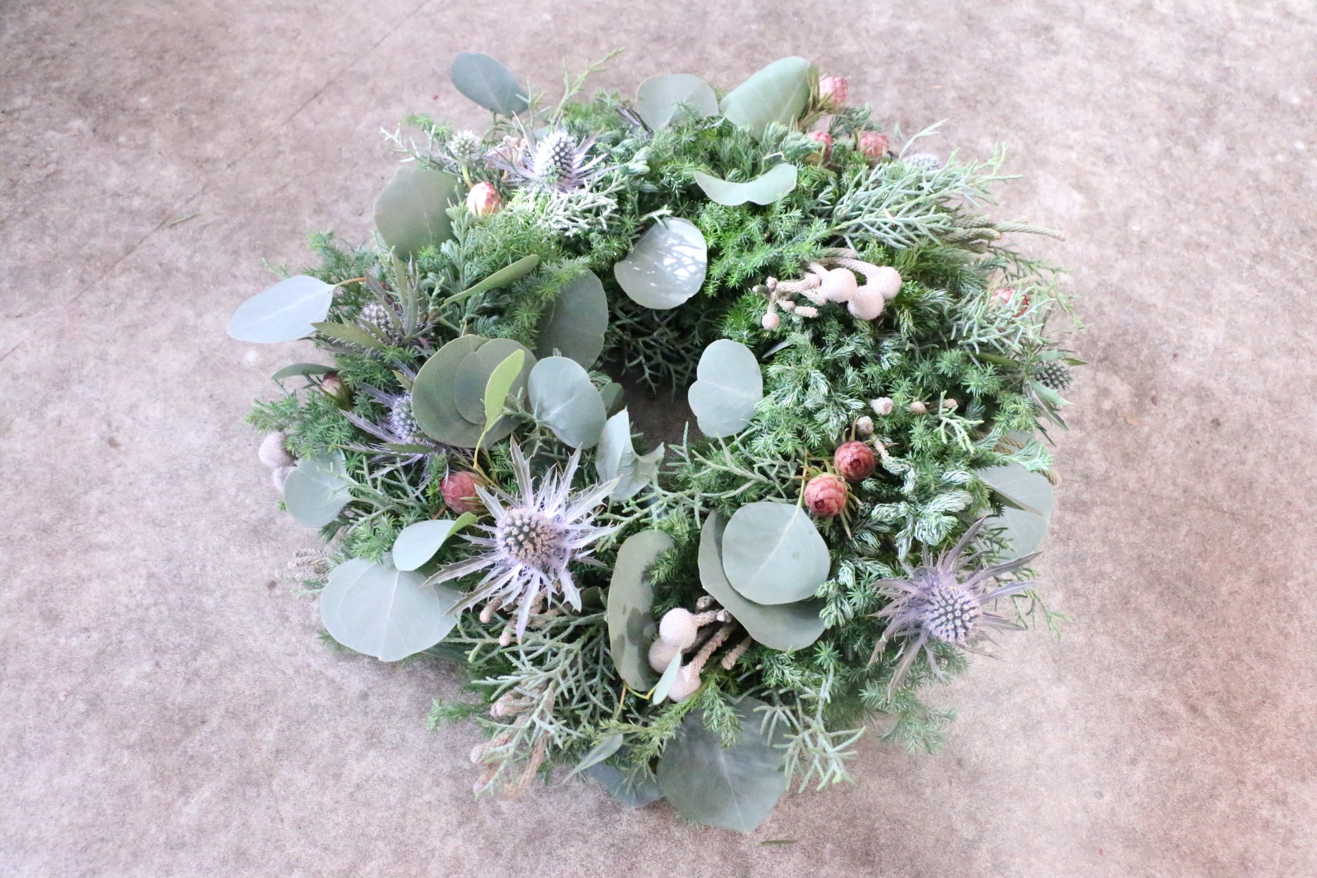 クリスマスリース・スワッグ【生花・フレッシュ】