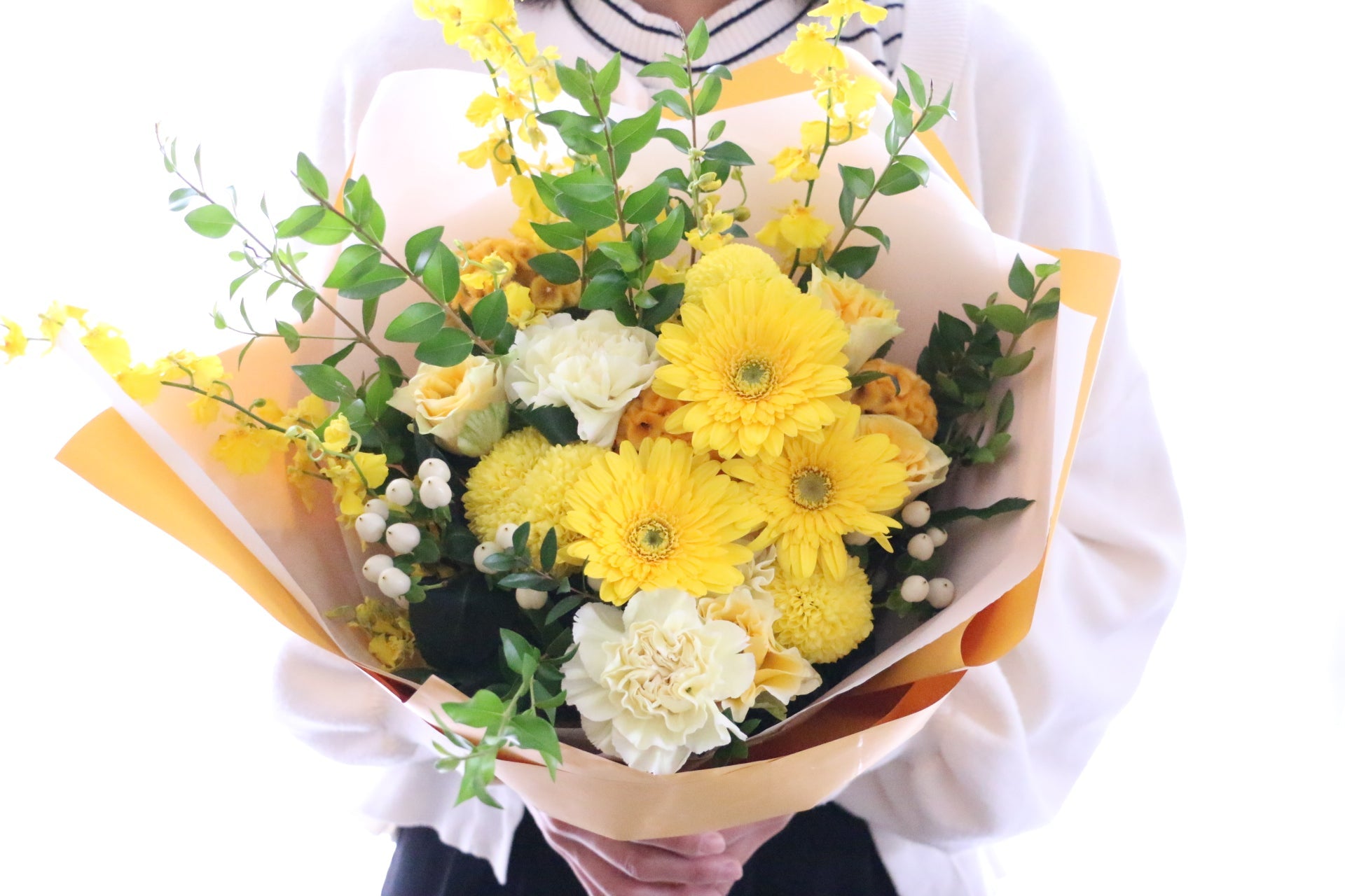 傘寿祝いのお花(花束・アレンジメント)