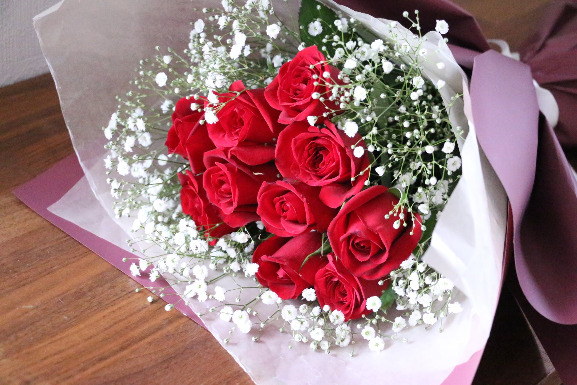 くみ様ご検討用＊赤いバラの花束＊パールイメージ