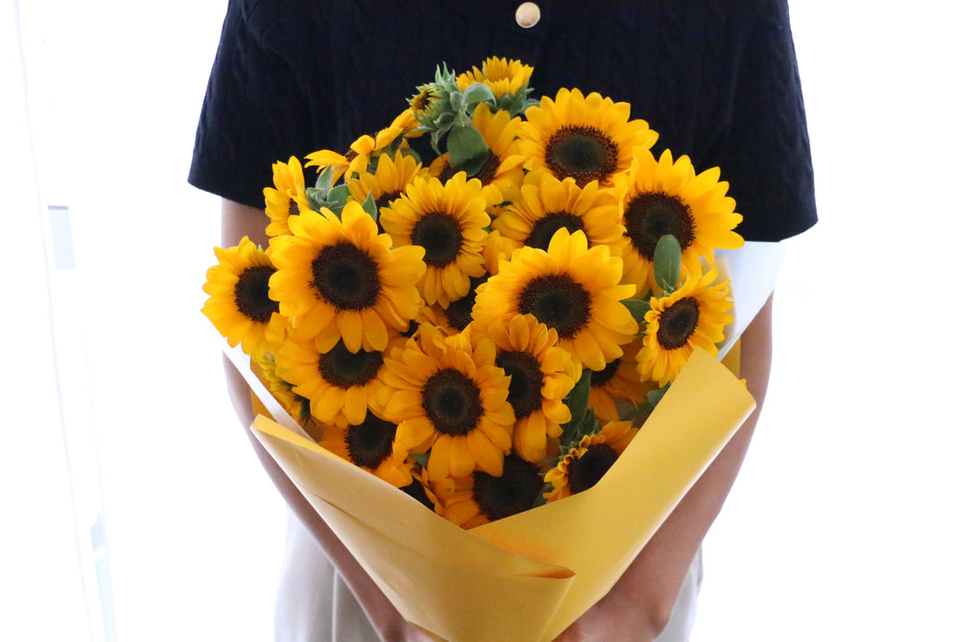 ひまわりの花束(30本)