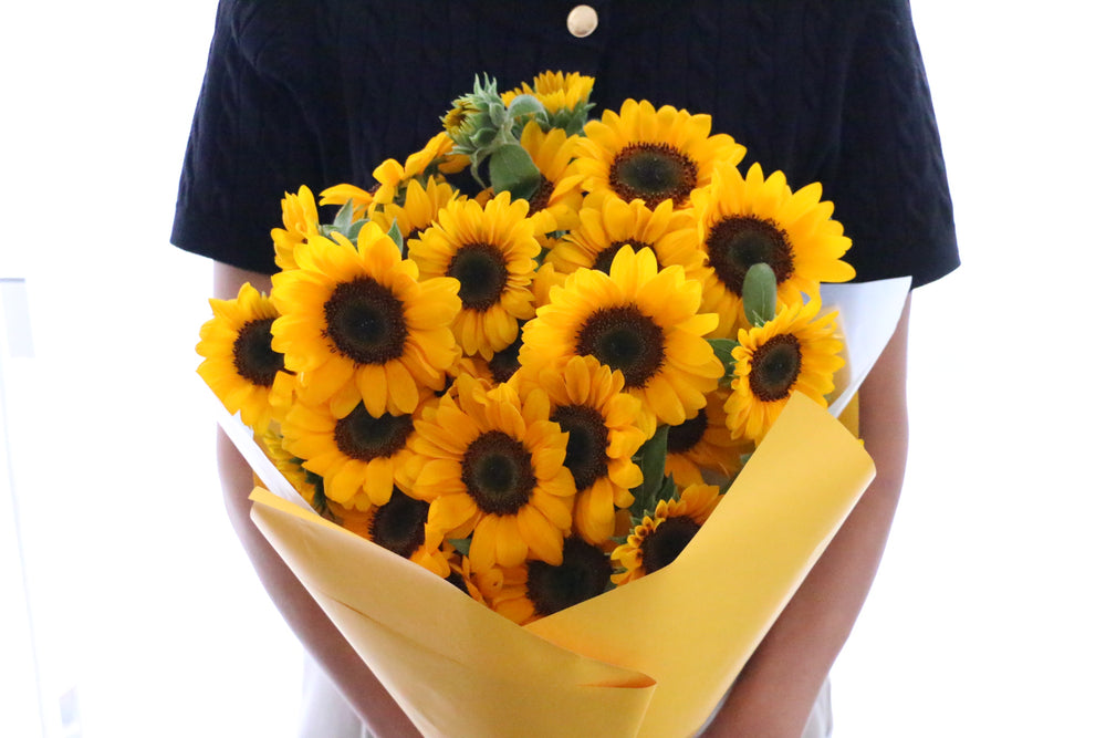 ひまわりの花束(30本)