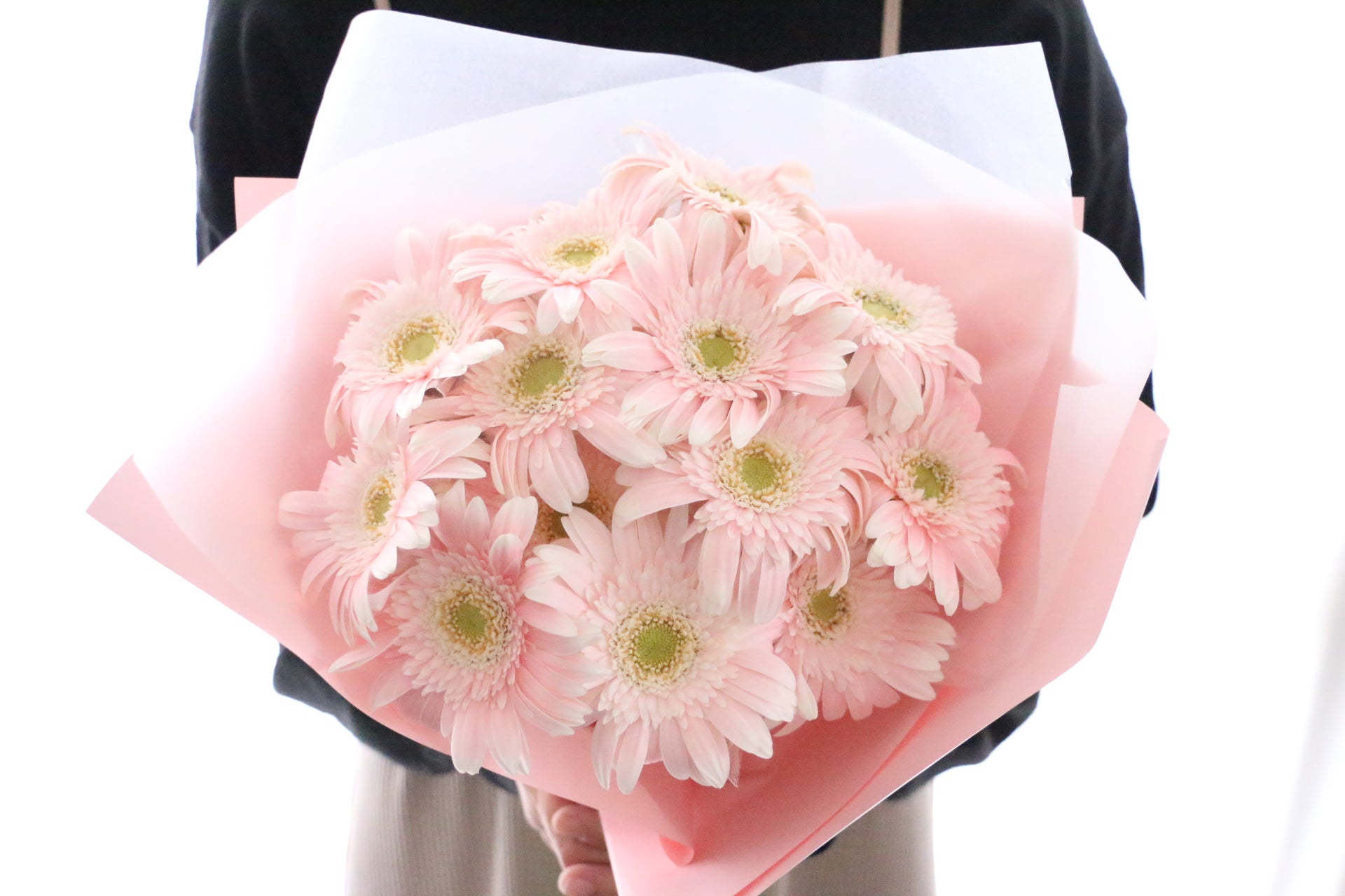 No.27 ピンクのお花のふかふか花びらスタイ♡ No.27 ピンクのお花のふかふか花びらスタイ♡