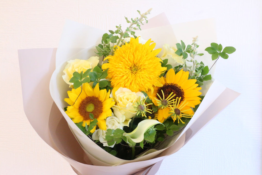 ひまわりの花束・ブーケ