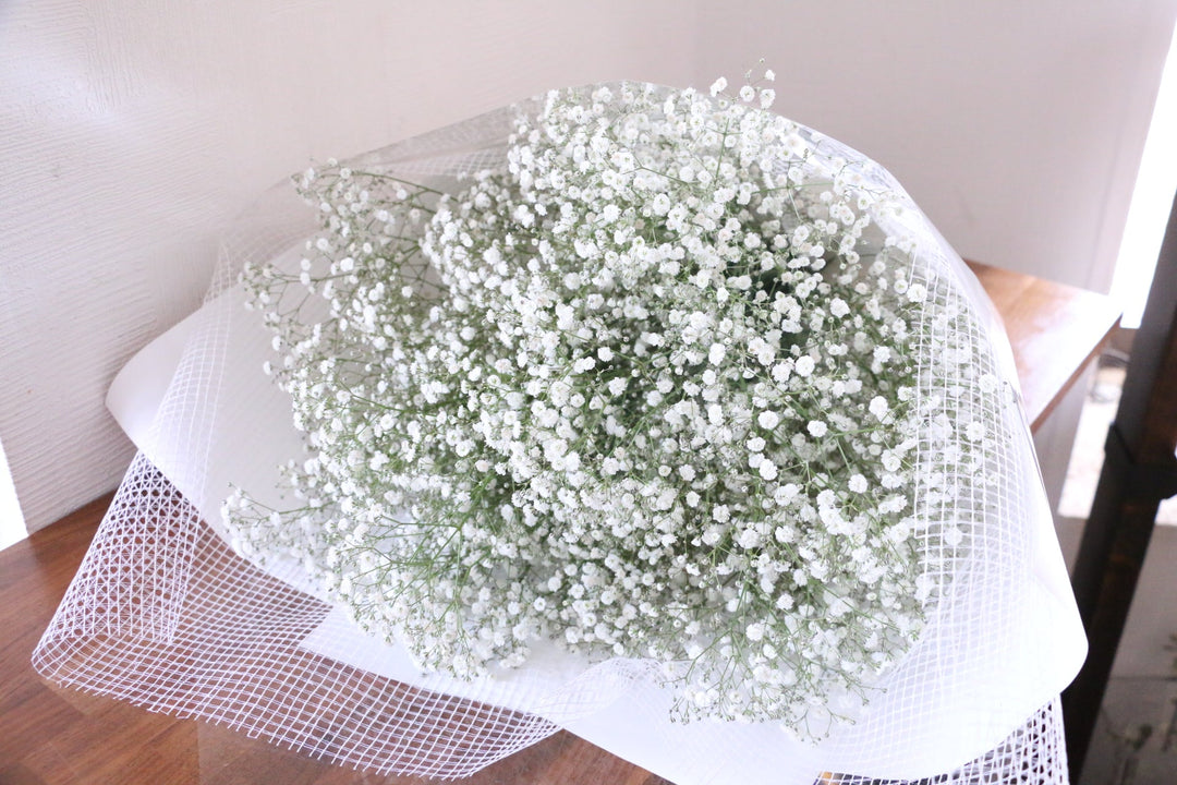 カスミソウの花束・ブーケ
