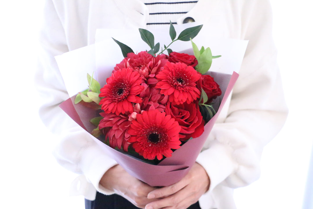 赤色の花束 4,000円