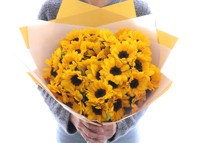 ひまわりの花束（35本）