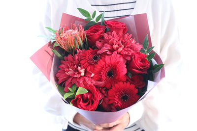 赤色の花束 7,000円