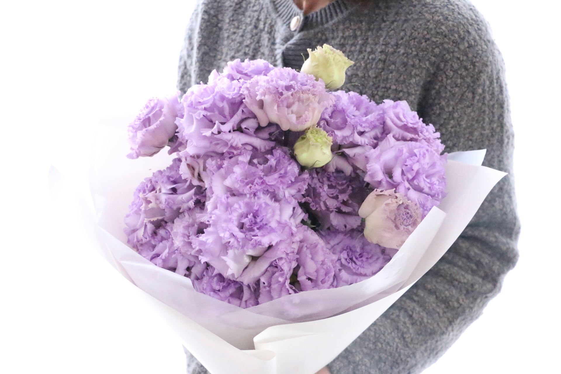 紫色のトルコキキョウの花束（5本） – 花・花束の通販サイト｜HanaTaku