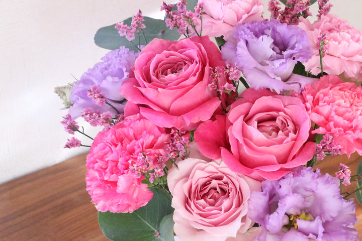 紫・ピンクのアレンジメント 5,000円