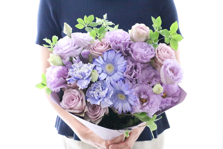 紫の花束 10,000円