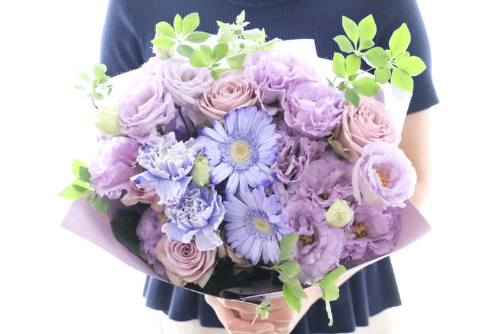 紫の花束 9,000円