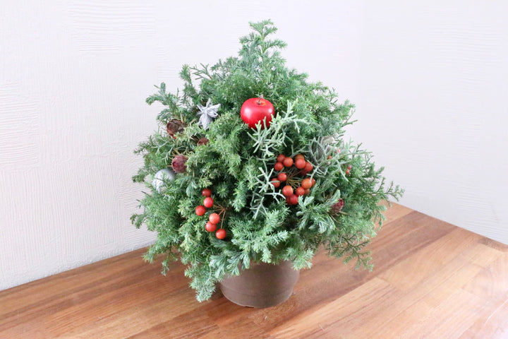 クリスマスツリーアレンジメント　Mサイズ　5,000円