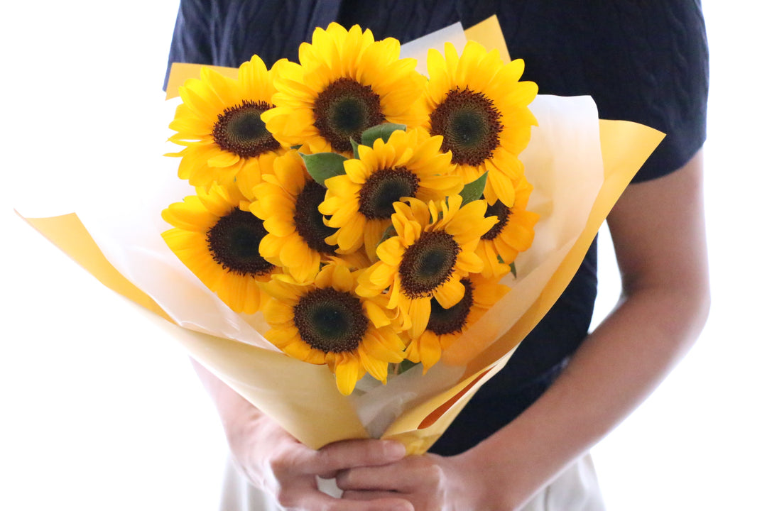 ひまわりの花束（10本）