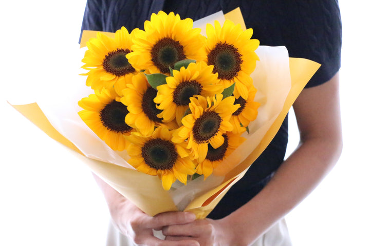 ひまわりの花束（10本）