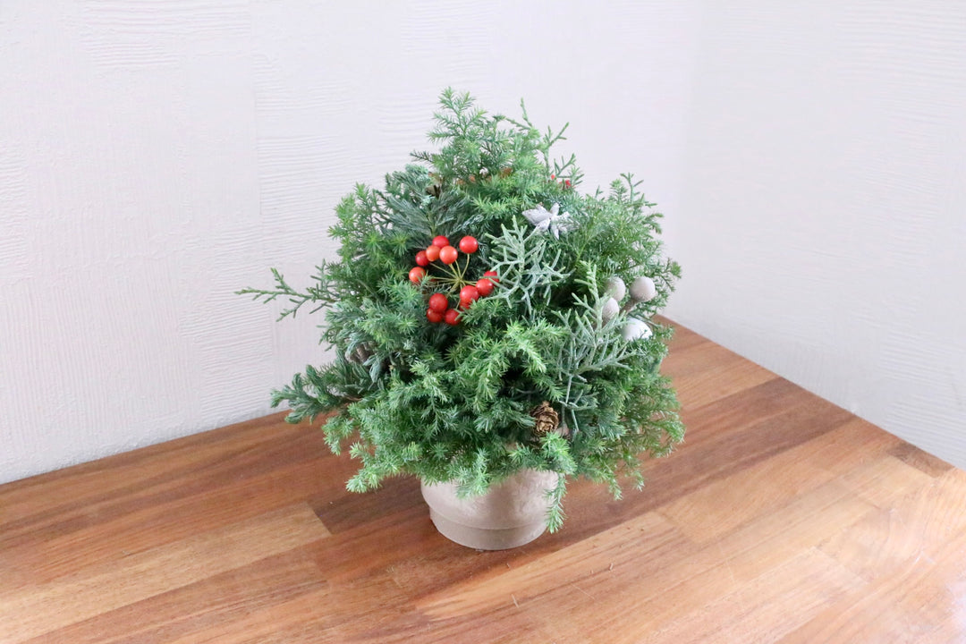 クリスマスツリーアレンジメント　Sサイズ　3,500円