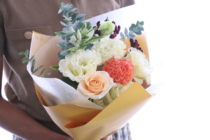 【敬老の日】秋の花束 黄色 Sサイズ　3,500円