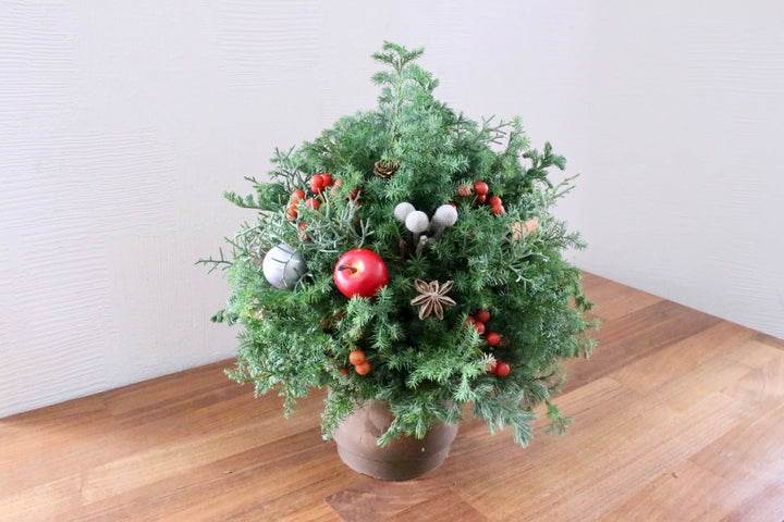 クリスマスツリーアレンジメント　Mサイズ　5,000円