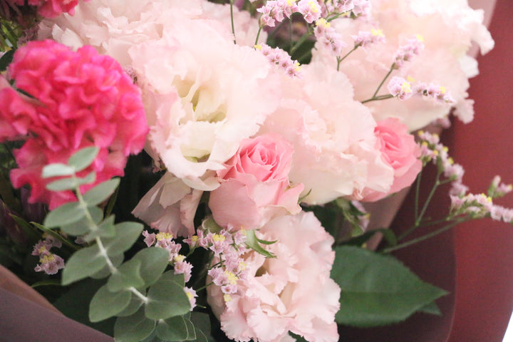 【敬老の日】秋の花束 ピンク 