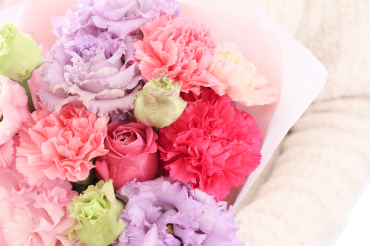 紫・ピンクの花束 4,000円