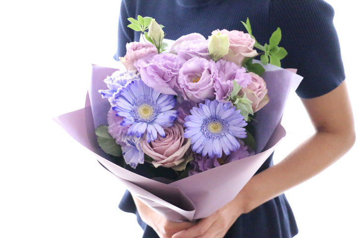 紫の花束 6,000円