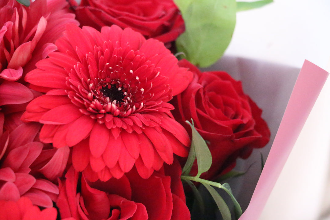 赤色の花束 4,000円