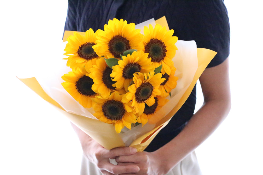 ひまわりの花束（10本）