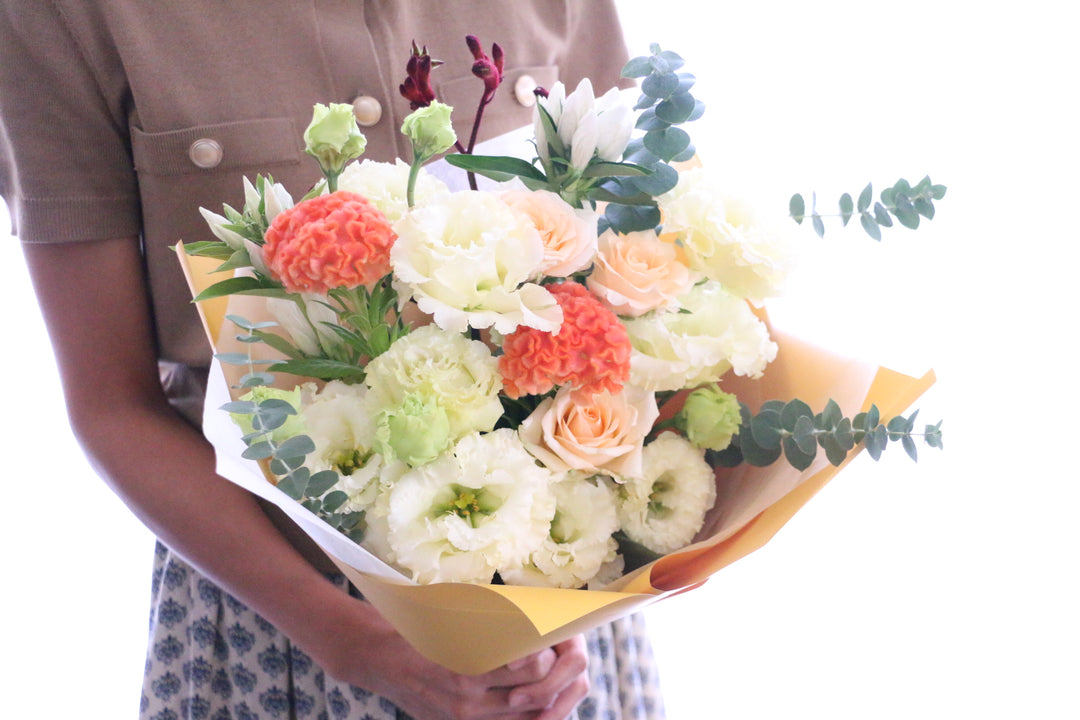 【敬老の日】秋の花束 黄色 Lサイズ　8,000円