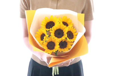 ひまわりの花束（7本）