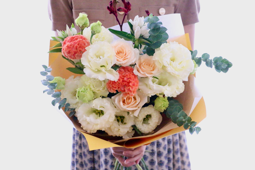 【敬老の日】秋の花束 黄色 Lサイズ　8,000円