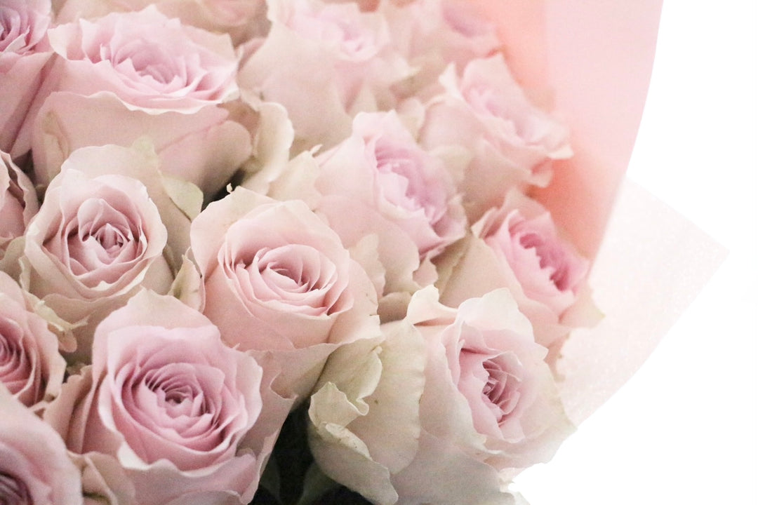 44本のピンク色のバラの花束-変わらぬ愛