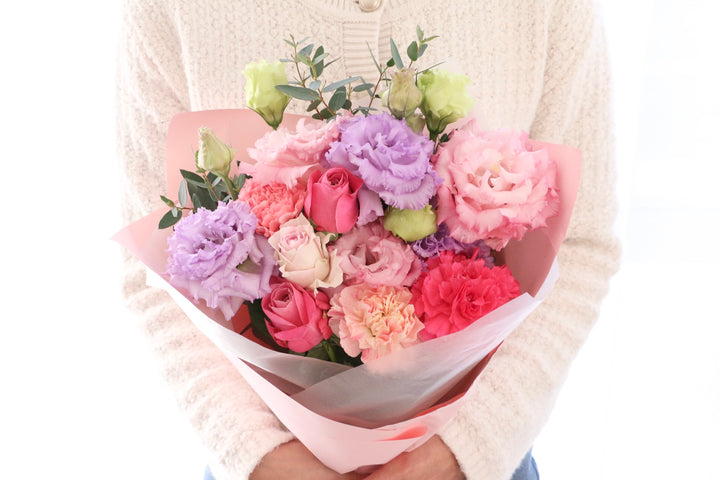 紫・ピンクの花束 5,000円