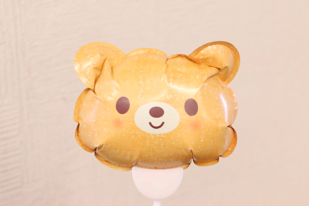 【追加オプション】オレンジ色のクマのバルーン