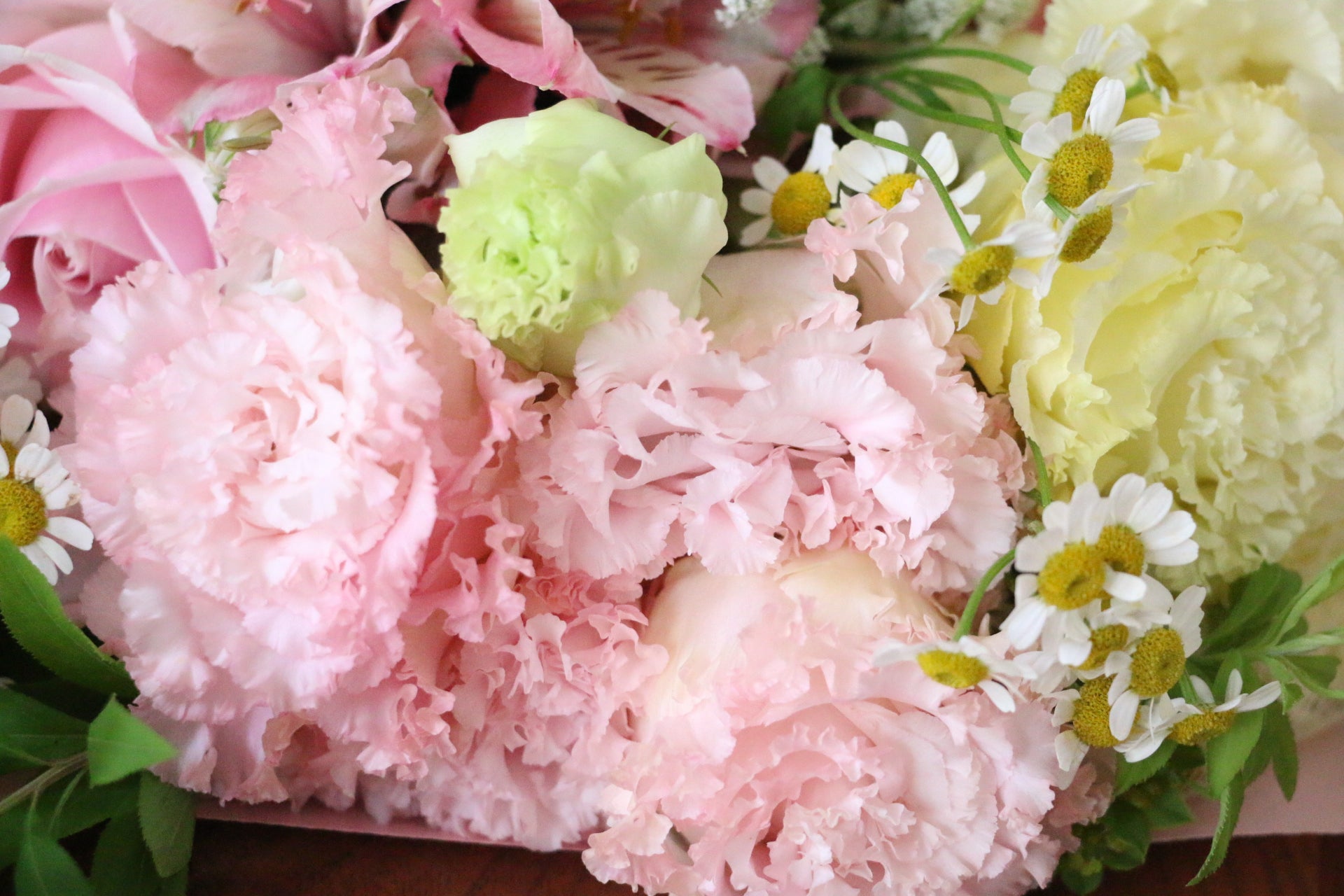 ひより　花束　予算7000円　(3/23日到着必須) 楽天市場】誕生日 花 【おまかせシリーズ】季節のお花 ピンク系