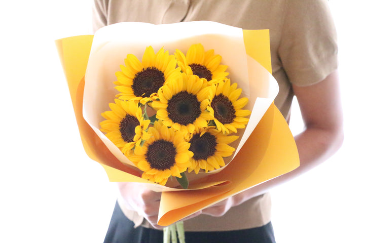 ひまわりの花束（7本）