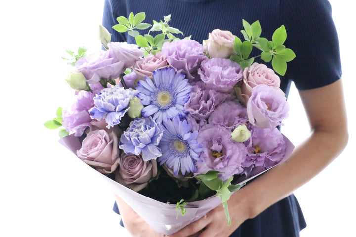 紫の花束 10,000円