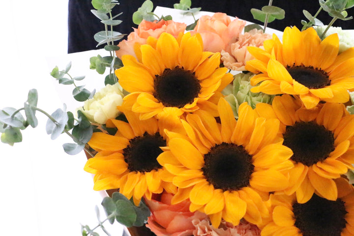 ひまわり入りの花束 10,000円