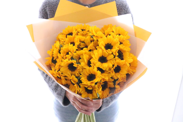 ひまわりの花束（35本）
