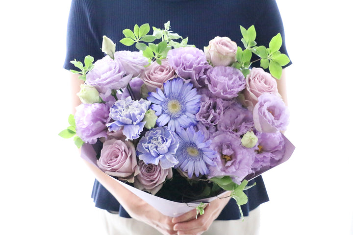 紫の花束 10,000円