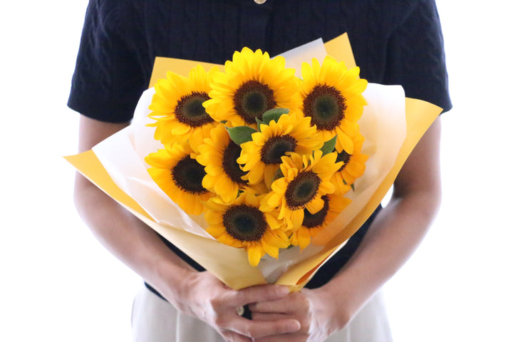 ひまわりの花束（10本）