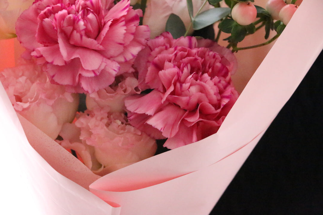 ピンク系の花束 3,000円