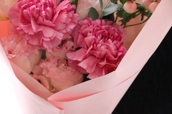 ピンク系の花束 3,000円