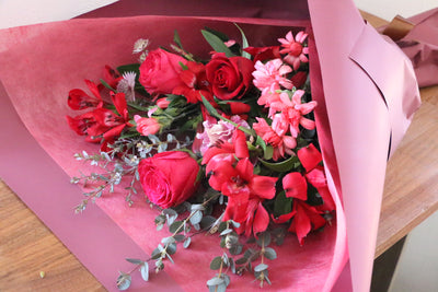 赤色の花束 7,000円