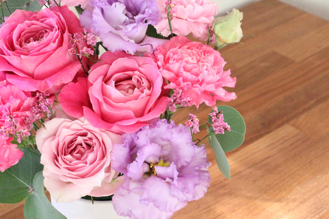 紫・ピンクのアレンジメント 5,000円