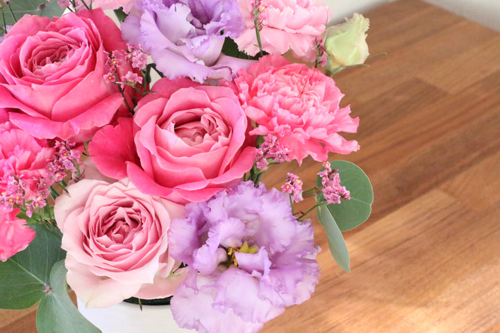 紫・ピンクのアレンジメント 5,000円