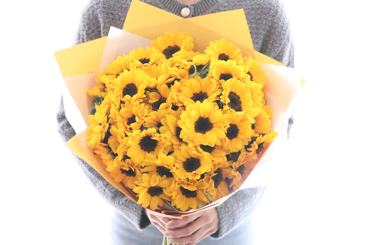 ひまわりの花束（50本）