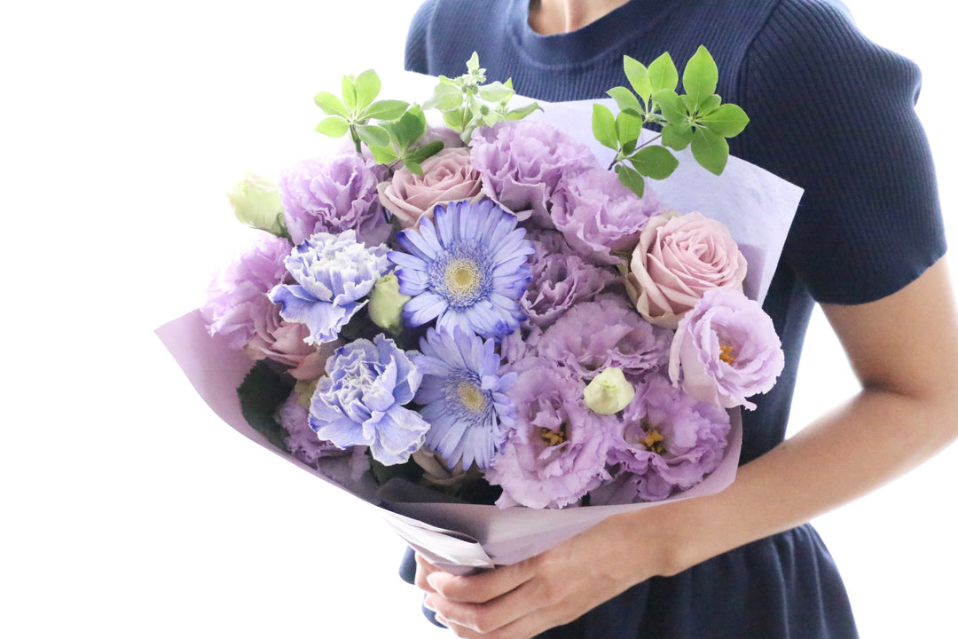 紫の花束 8,000円