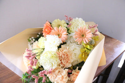 黄色・オレンジ色の花束 10,000円