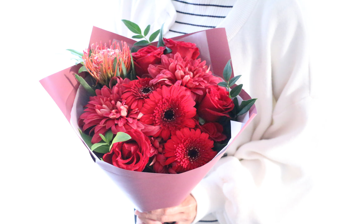 赤色の花束 7,000円