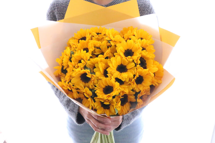 ひまわりの花束（35本）
