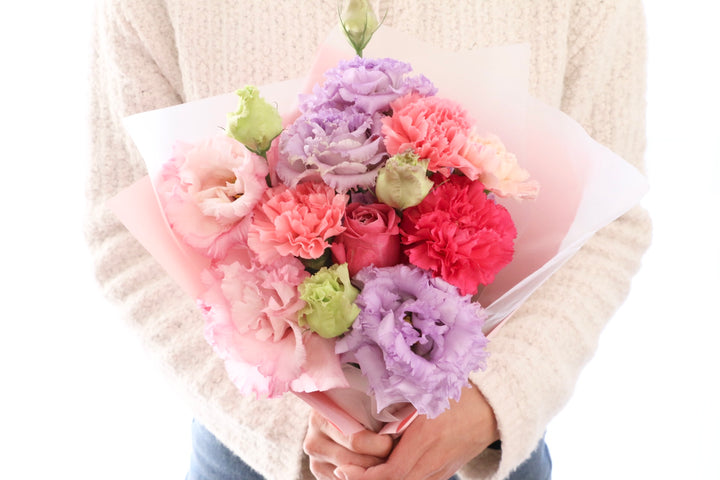 紫・ピンクの花束 4,000円